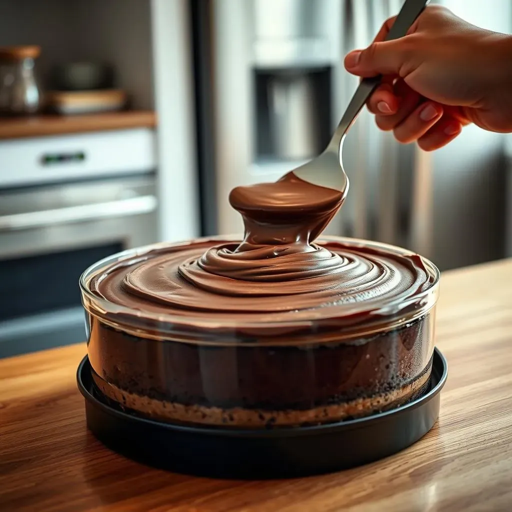 Assembling and Chilling Your Dreamy Chocolate Mousse Cake