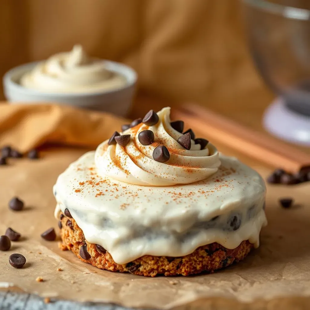 Assembling and Decorating Your Dream Oatmeal Chocolate Chip Cake