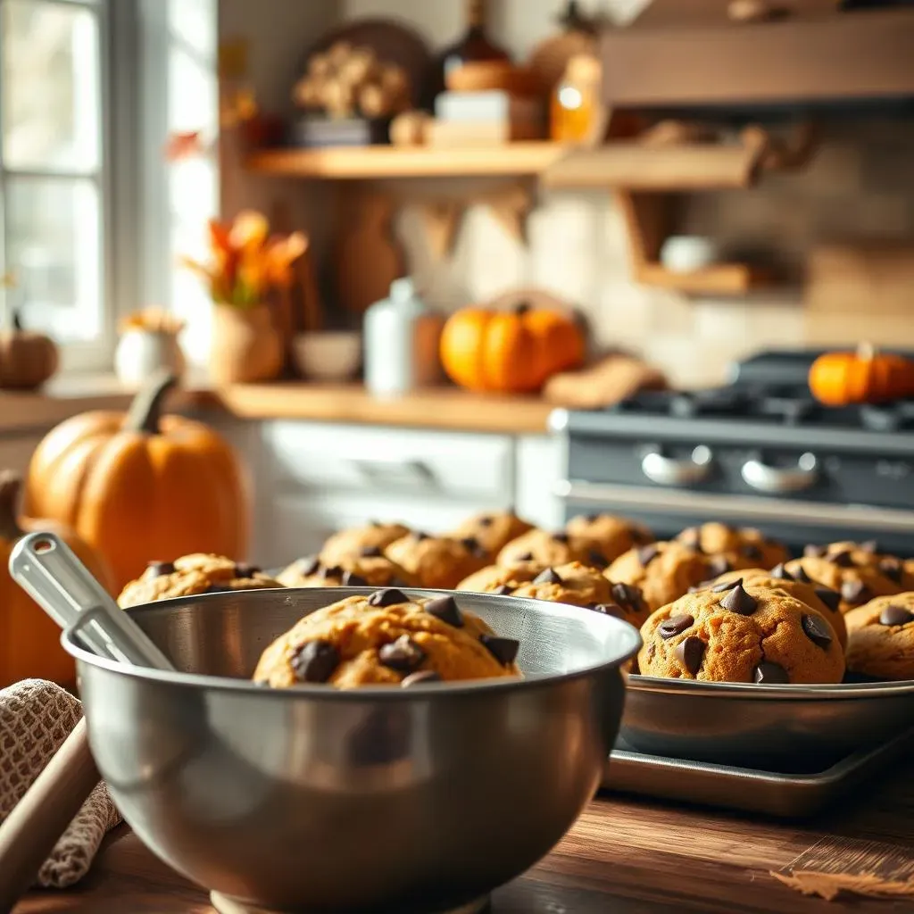 Baking Magic: StepbyStep Pumpkin Chocolate Chip Cookie Instructions