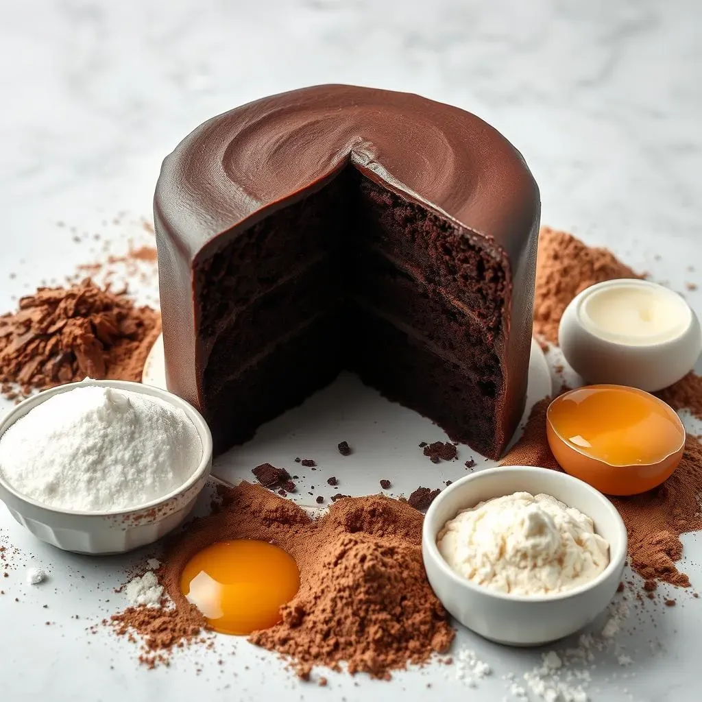 Baking the Perfect Chocolate Cake: Ingredients for a Balanced Sweetness