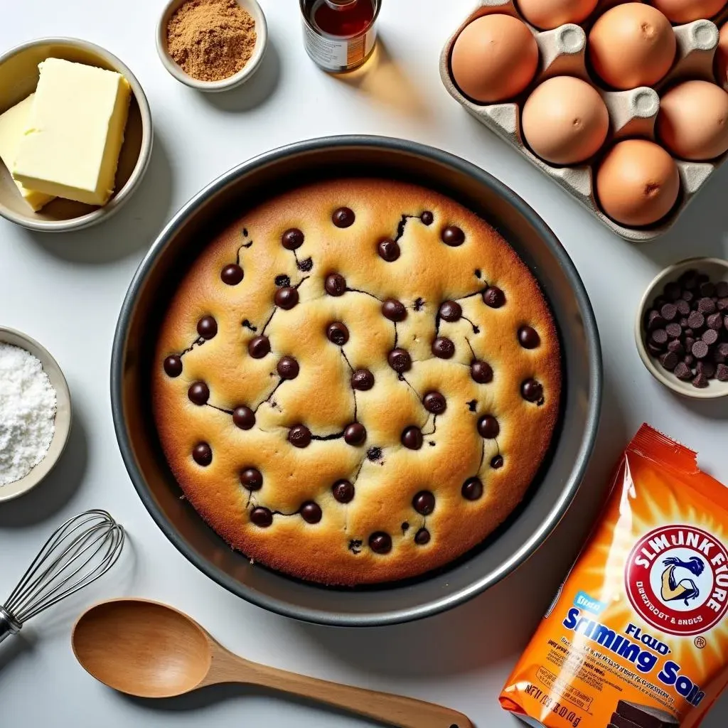 Baking the Perfect Chocolate Chip Cookie Cake: Ingredients and Prep