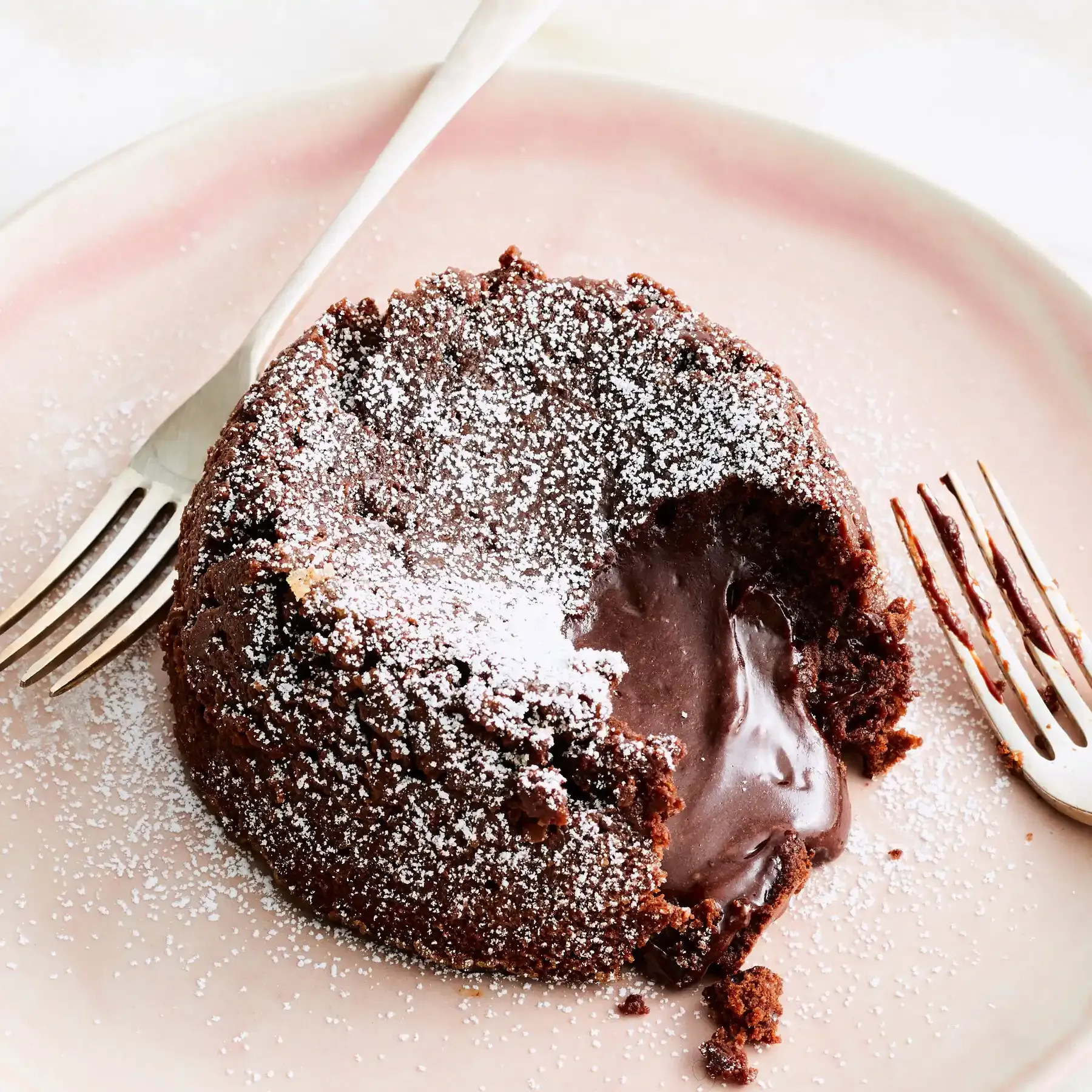 Baking the Ultimate Molten Chocolate Lava Cake for Two