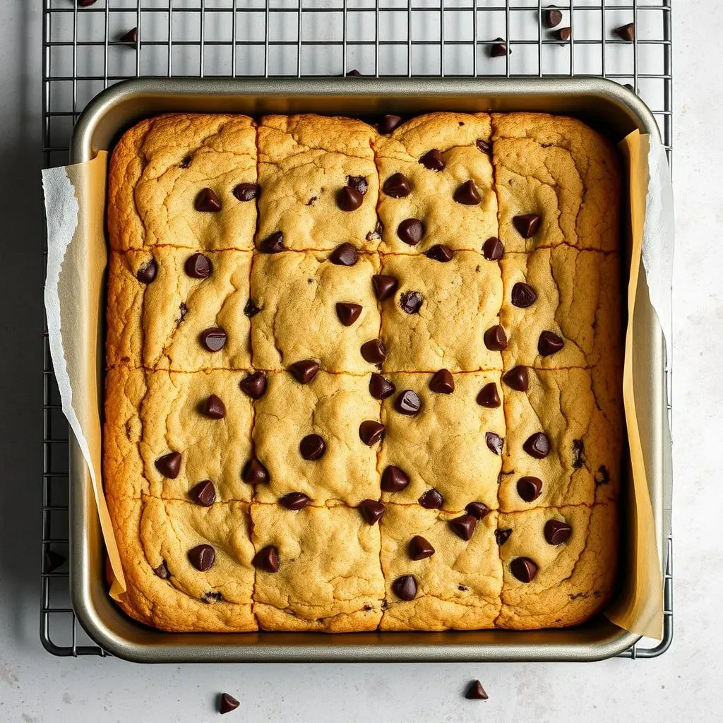 Baking Your Cake Mix Chocolate Chip Cookie Bars: StepbyStep