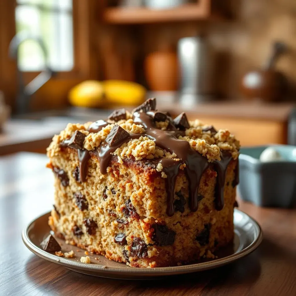 Ultimate Best Banana Cake Recipe with Chocolate Chips