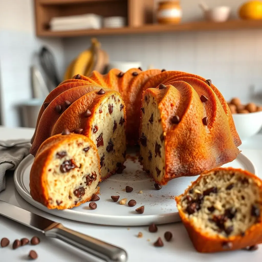 Best Banana Chocolate Chip Bundt Cake Recipe: Amazing One Bowl