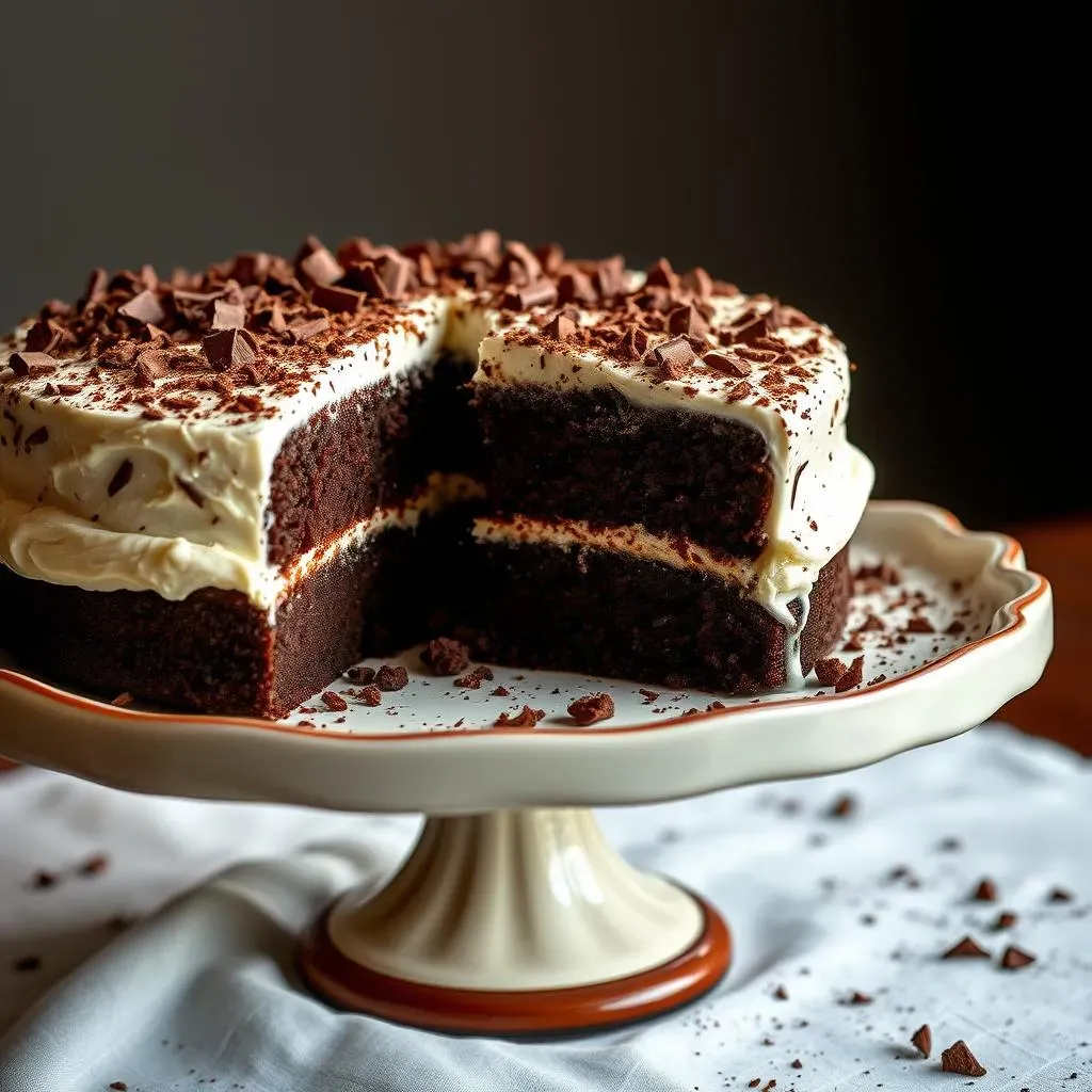 Ultimate Best Chocolate Cake Recipe with White Frosting