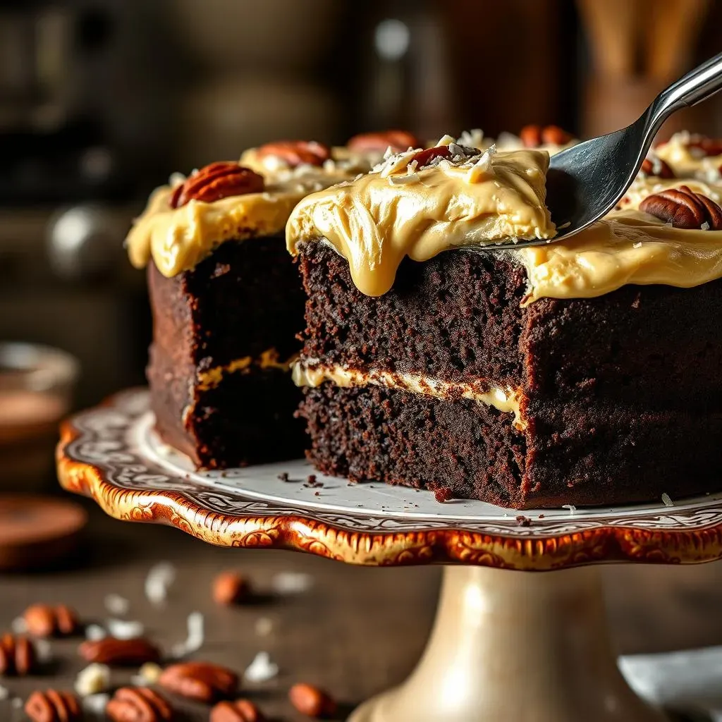 The Absolute Best German Chocolate Cake Recipe Using Box Mix