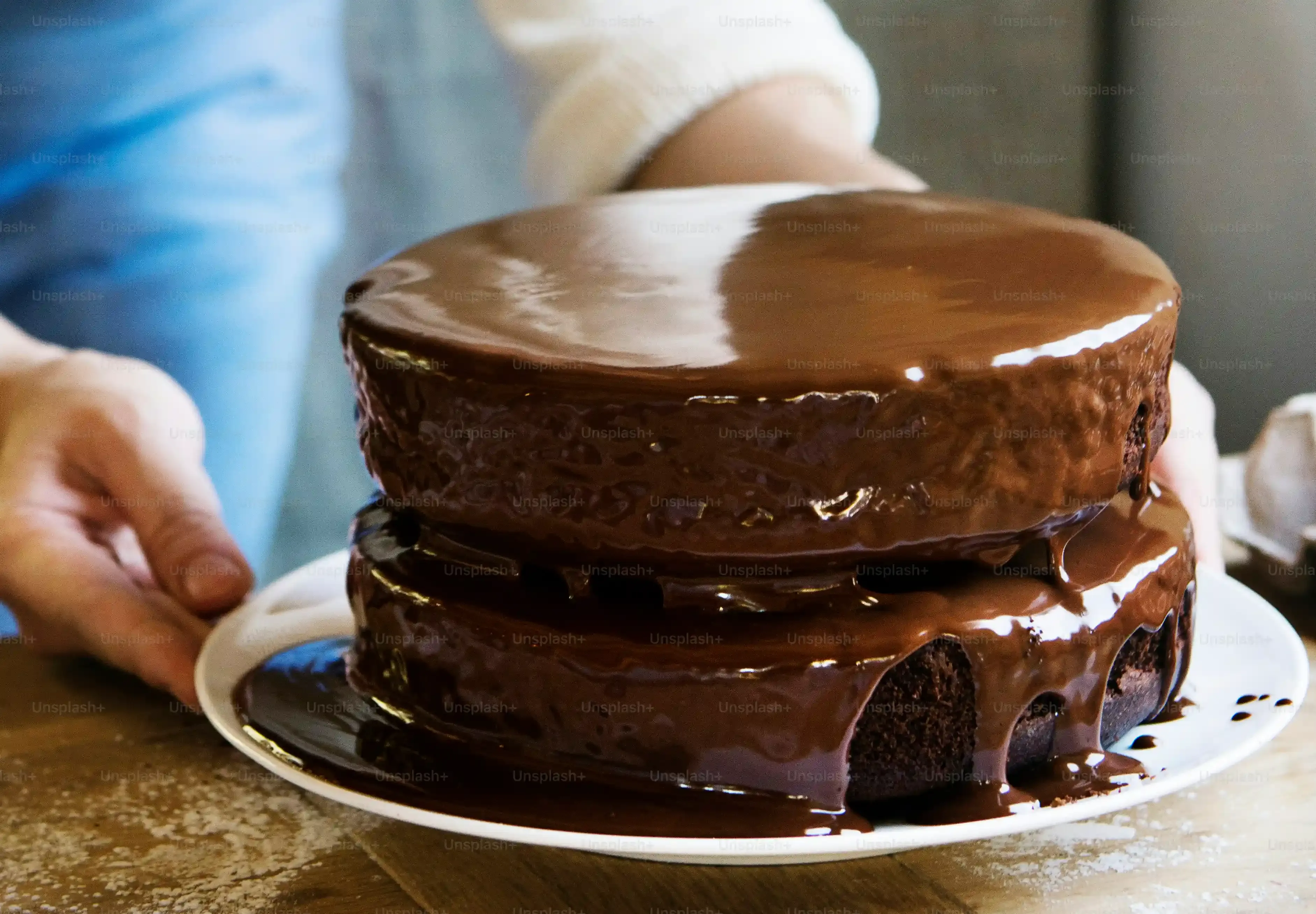 Building Your Masterpiece: Assembling the 7 Layer Chocolate Mousse Cake