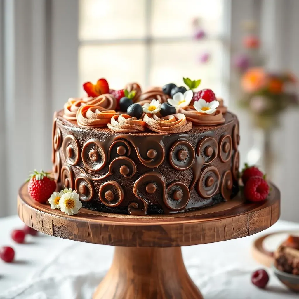 Amazing Chocolate Cake Decorating Ideas