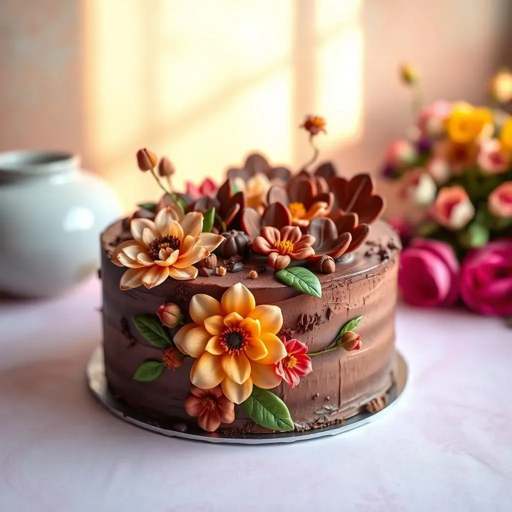 Ultimate Chocolate Cake Decorating with Flowers