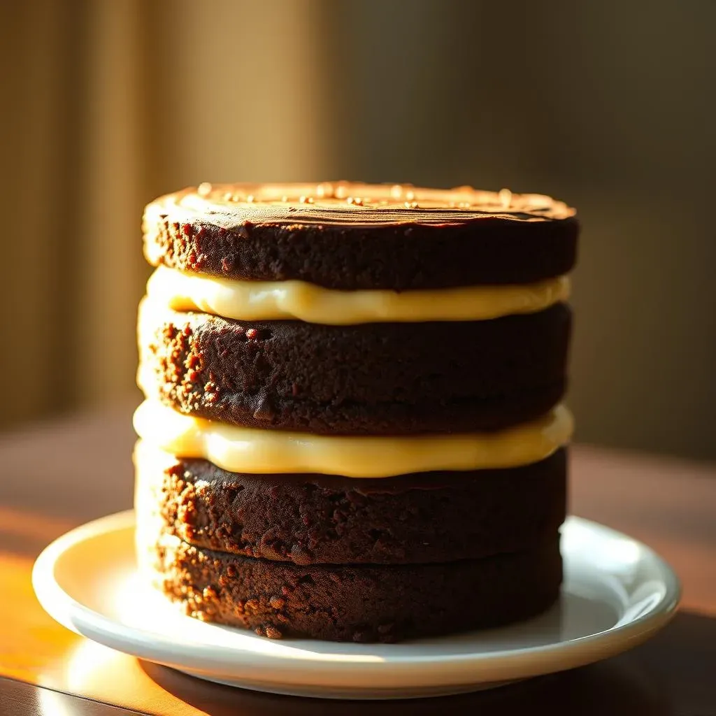 Ultimate Chocolate Cake with Custard Filling Recipe