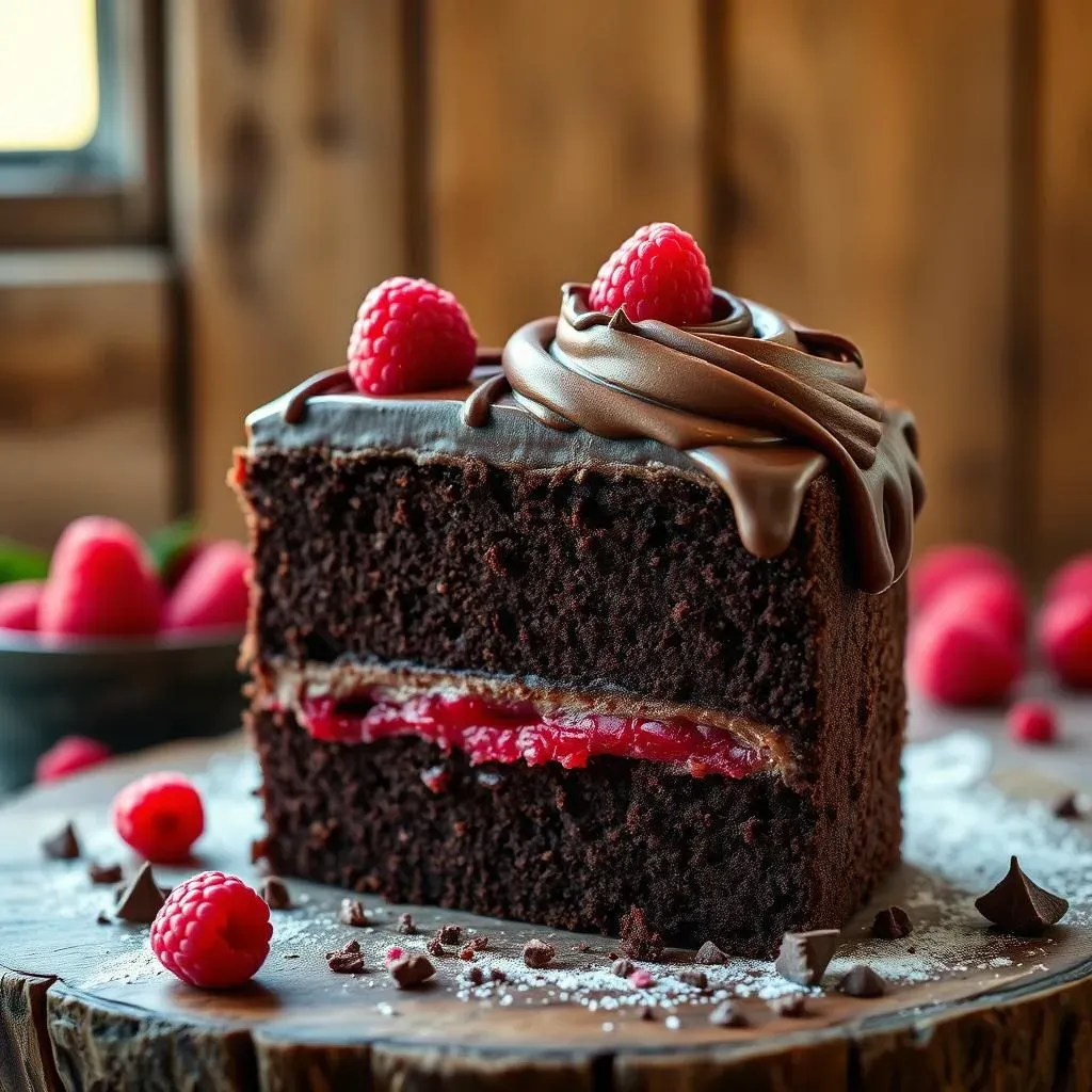 Ultimate Chocolate Cake with Raspberry Filling Recipe