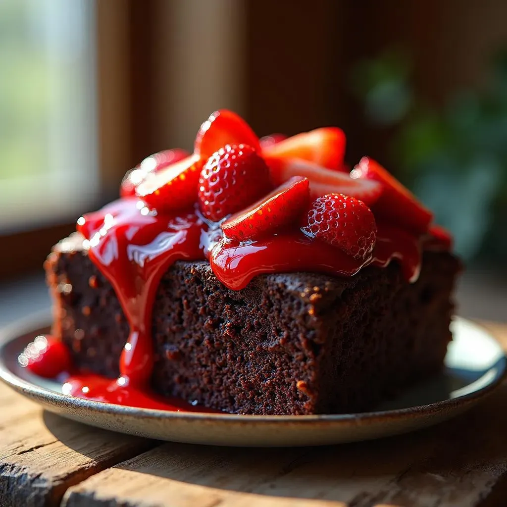 Ultimate Chocolate Cake with Strawberry Filling Recipe