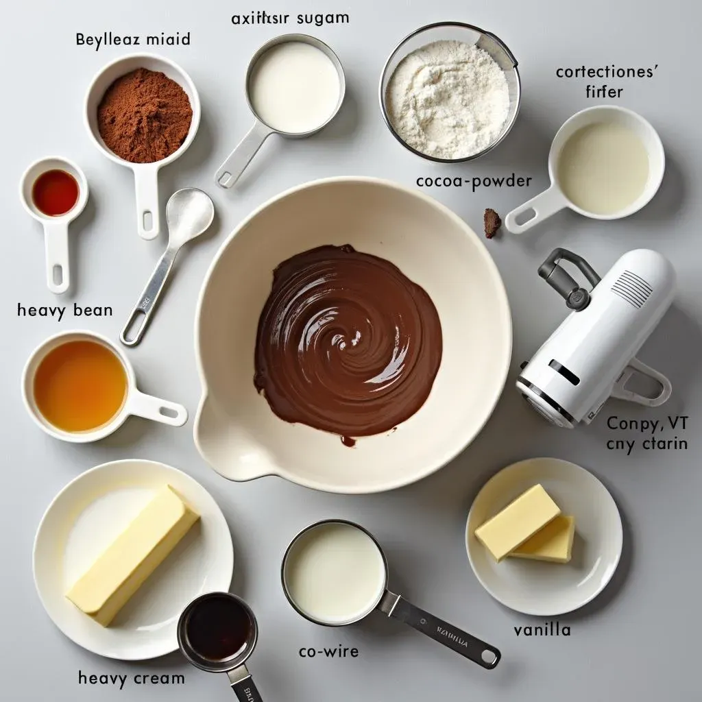 Crafting the Perfect Chocolate Buttercream: Ingredients and Equipment