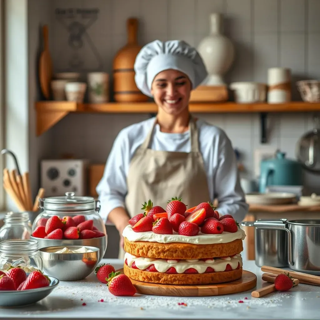 Creating an Easy Strawberry Filling for Your Cake