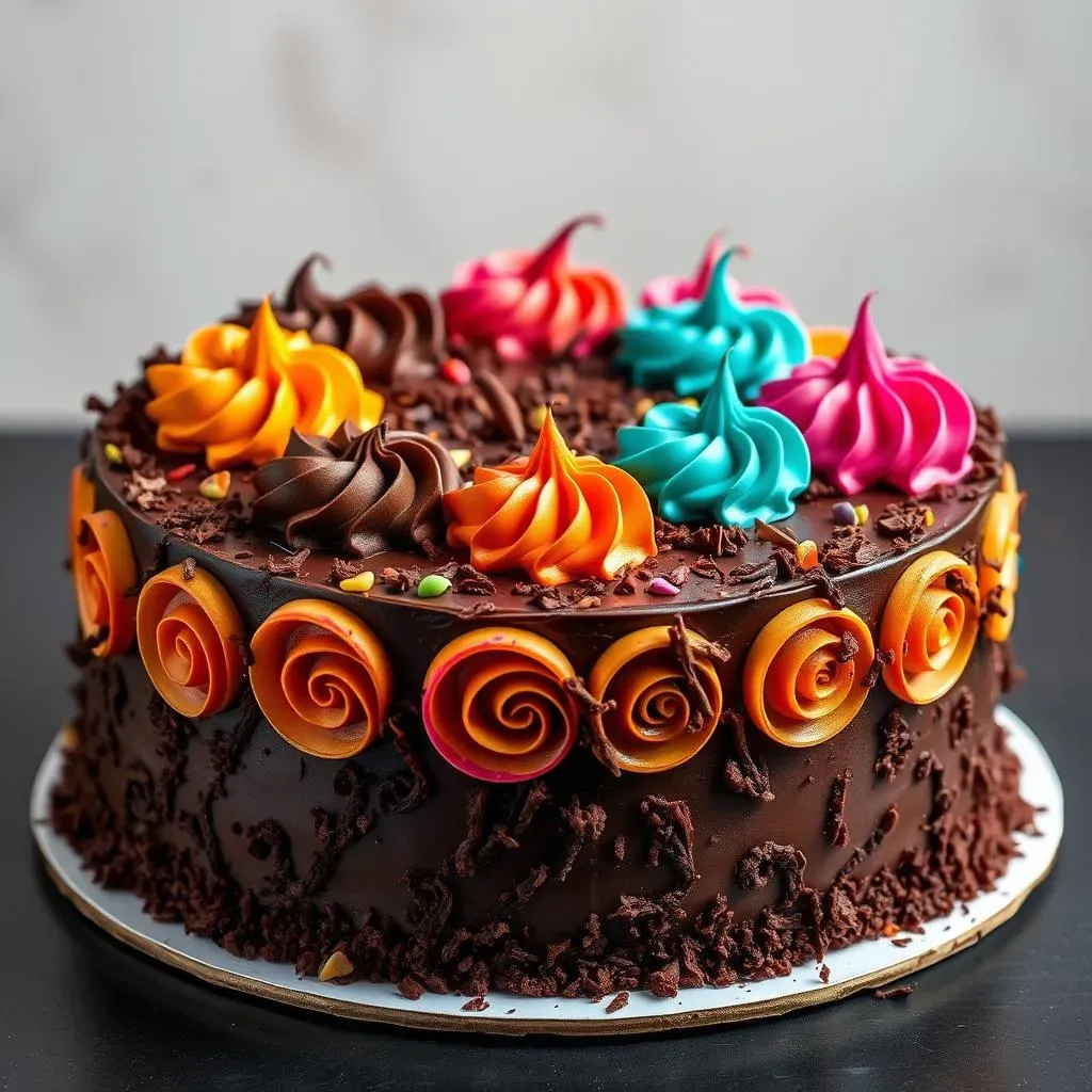 Creative Chocolate Cake Decorating Ideas Using Different Techniques