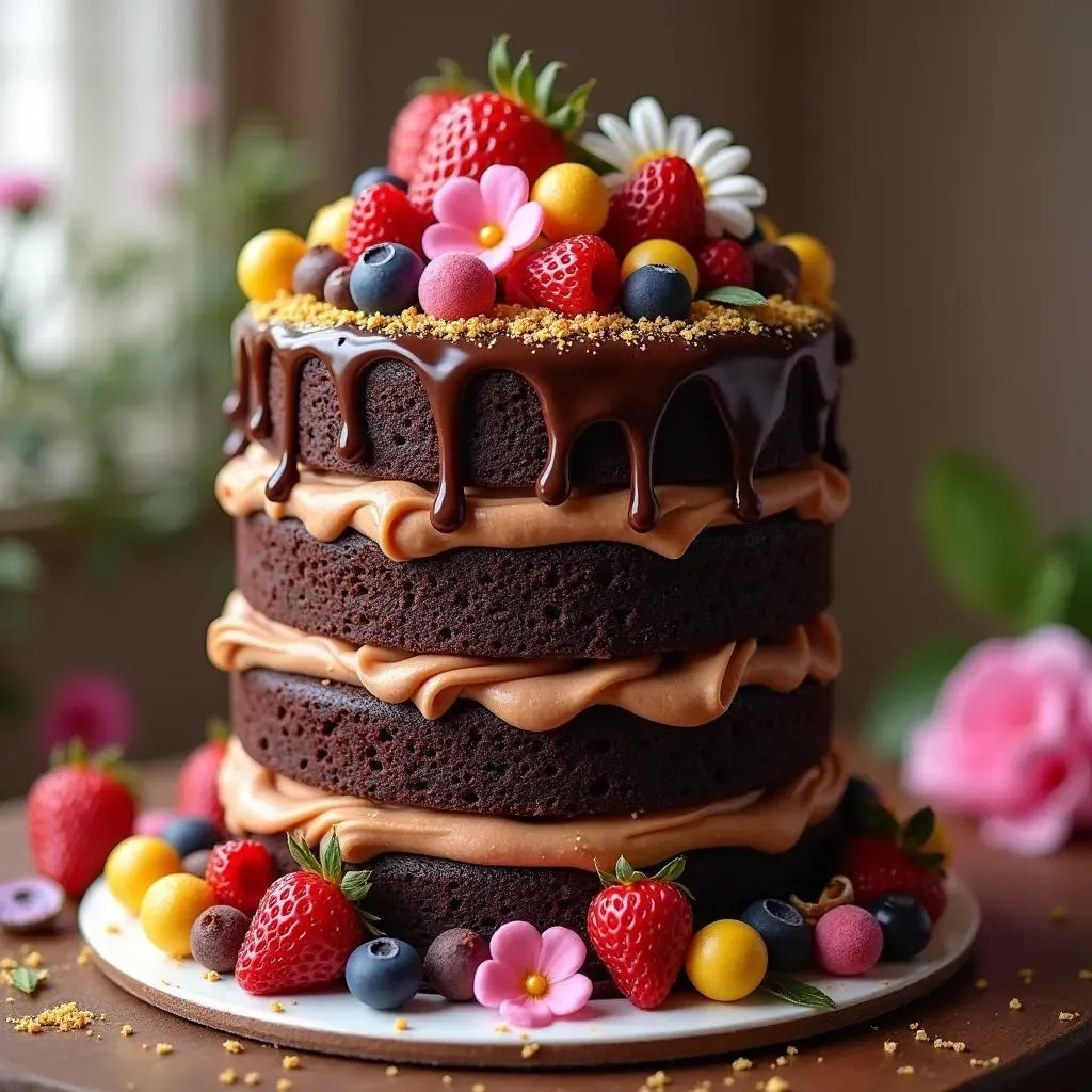 Creative Decorating Ideas for Your Fudge Chocolate Cake