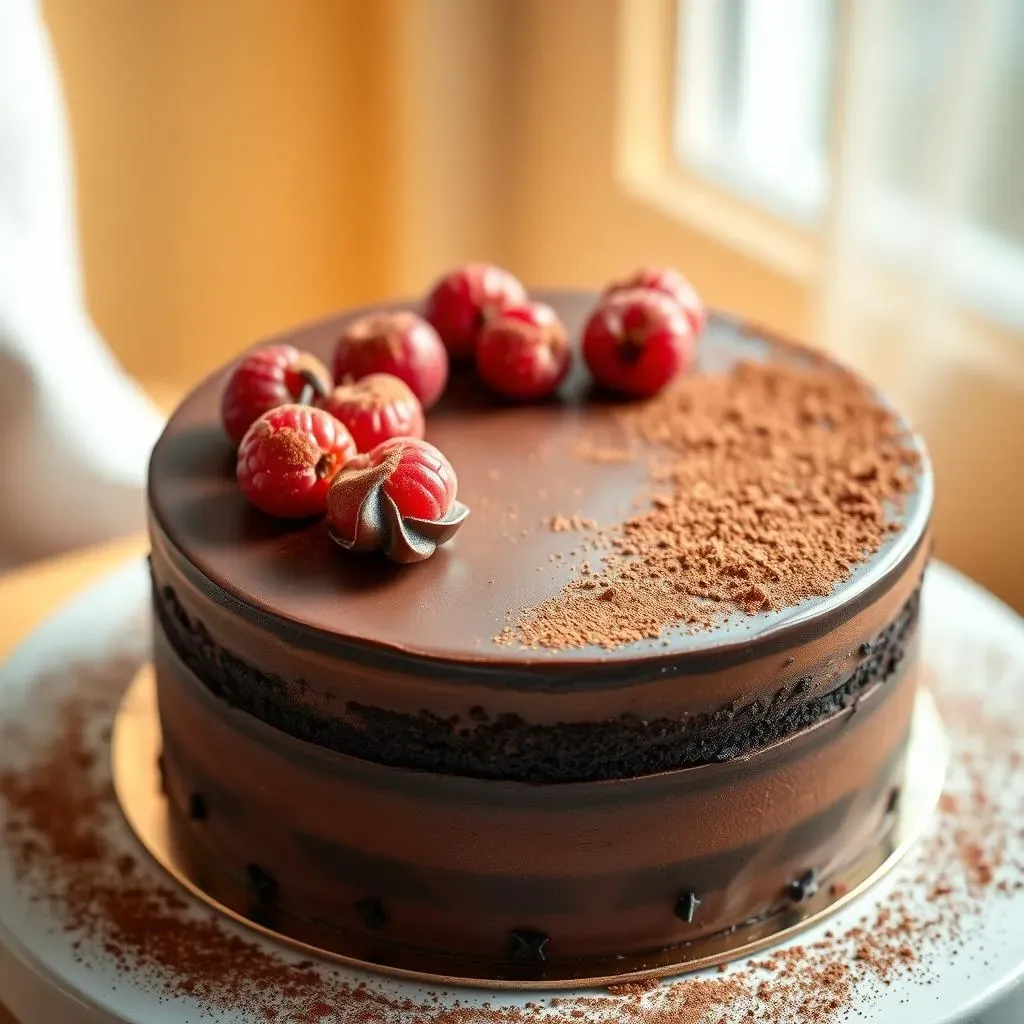 Creative Simple Chocolate Cake Decorating Ideas