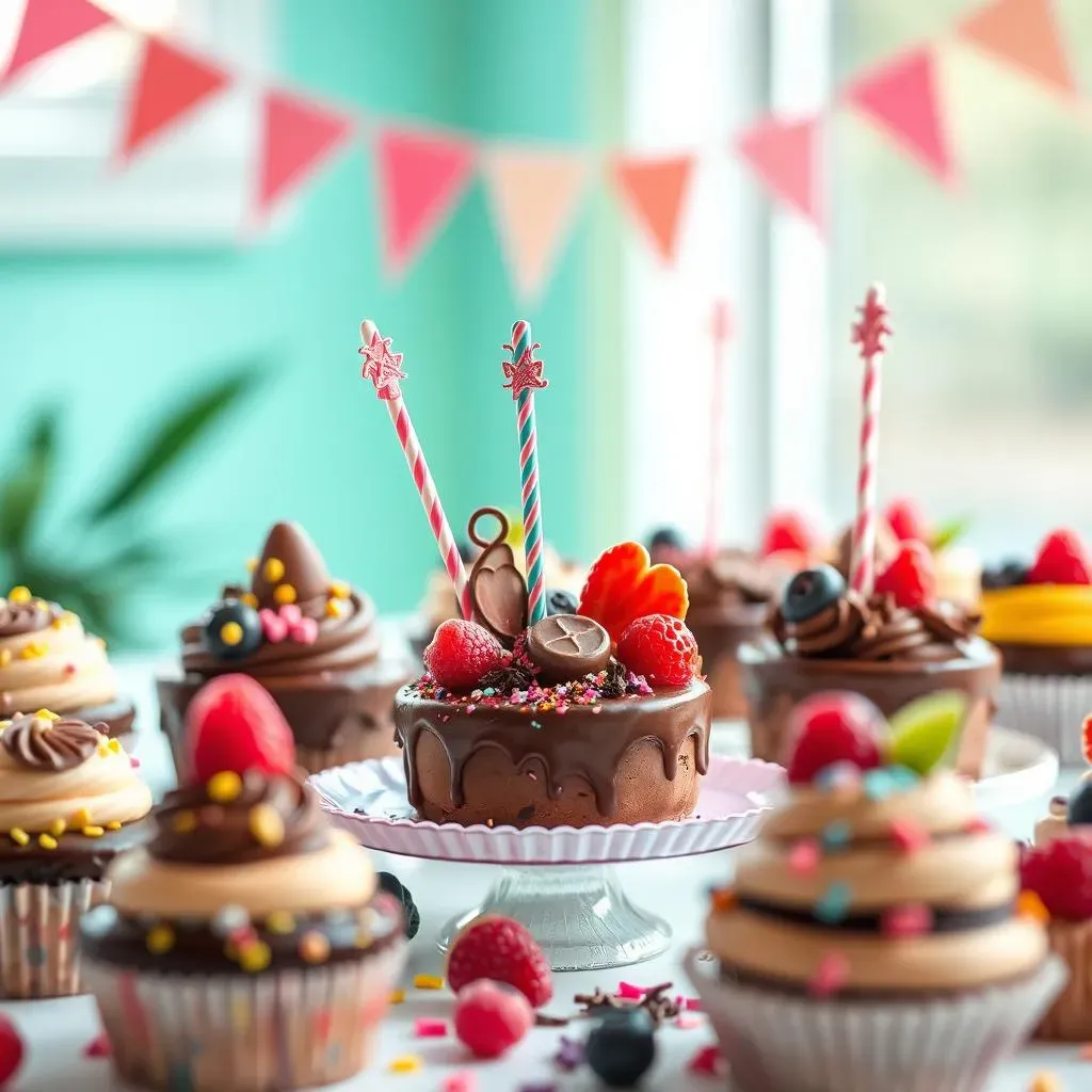 Creative Ways to Decorate Your Mini Chocolate Party Cakes