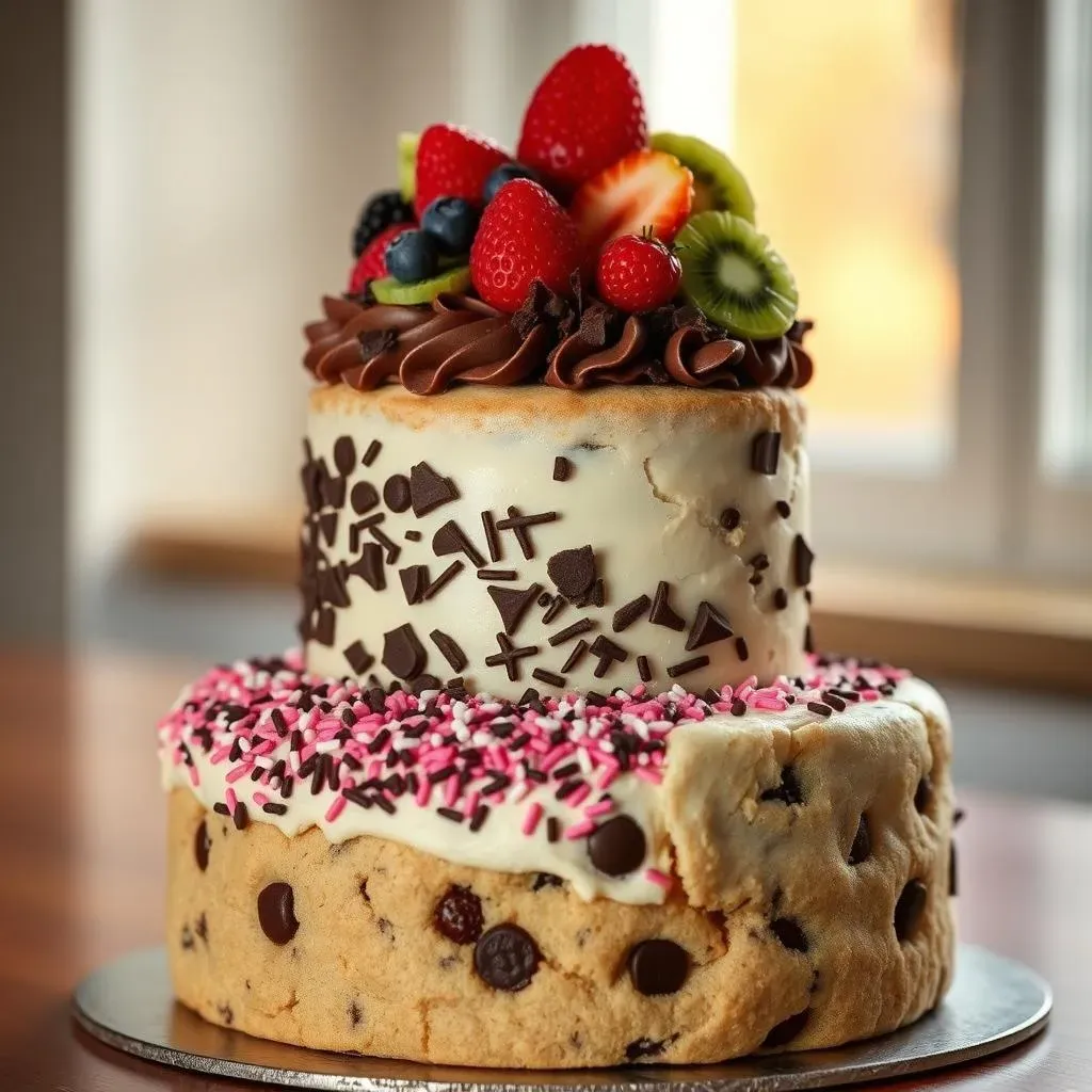 Decorating Ideas & Variations for Your Vegan Chocolate Chip Cookie Cake Recipe