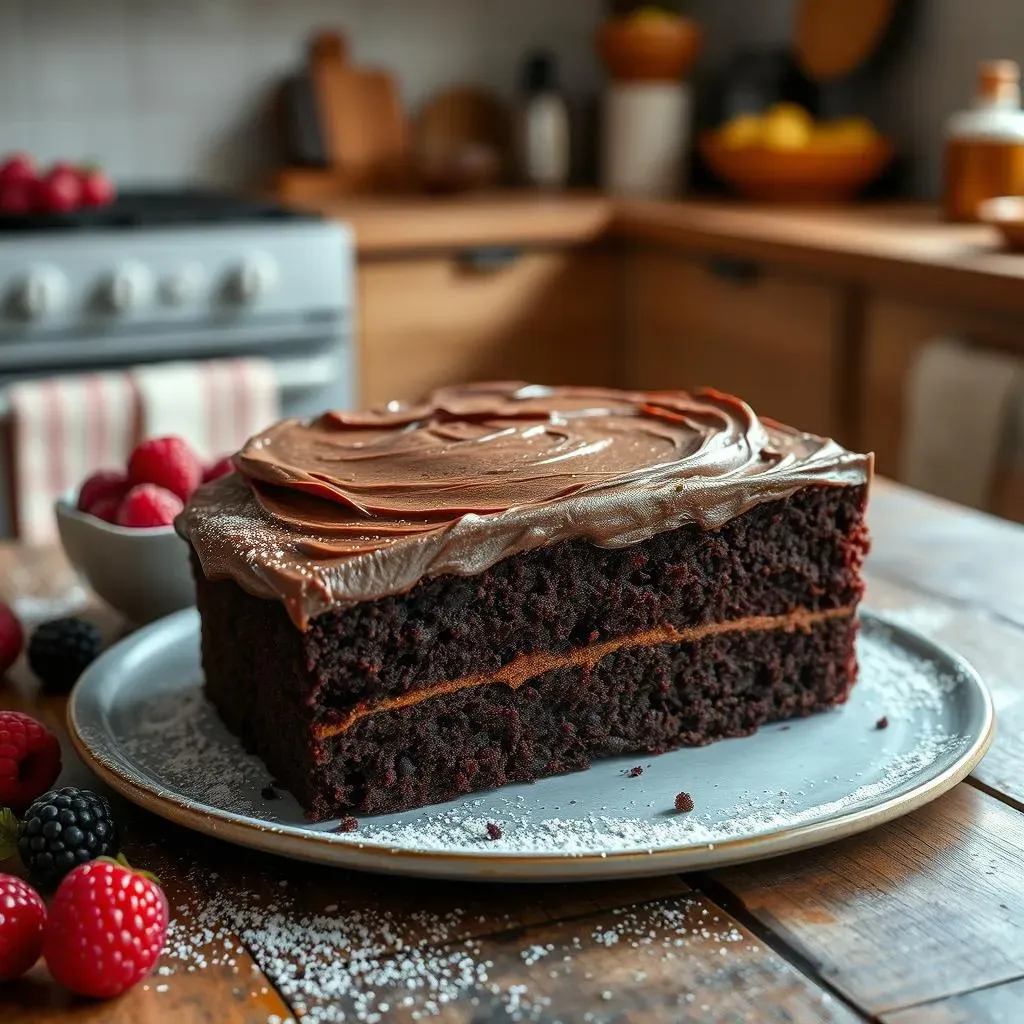 Ultimate Easy Chocolate Cake with Instant Pudding