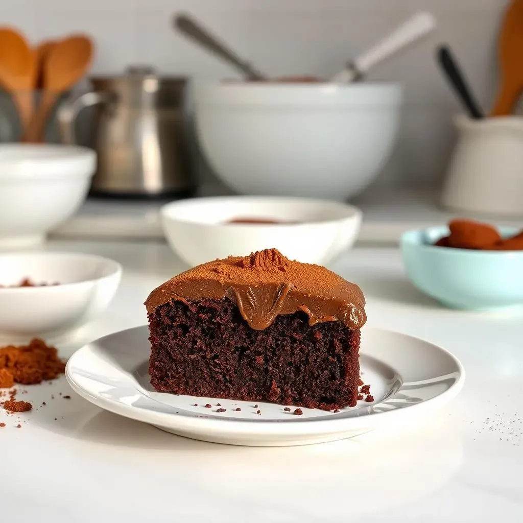 Easy Cocoa Powder Chocolate Cake: The OneBowl Wonder