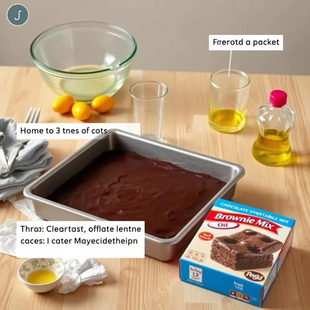 Easy Steps for a Simple Chocolate Brownie Cake Recipe