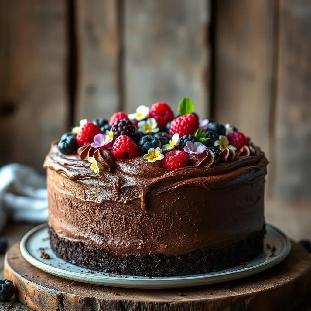 Amazing Easy Vegan Chocolate Cake