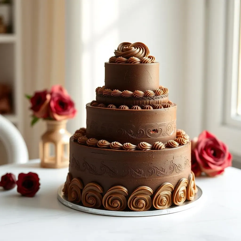 Amazing Elegant Chocolate Cake Decorating Ideas