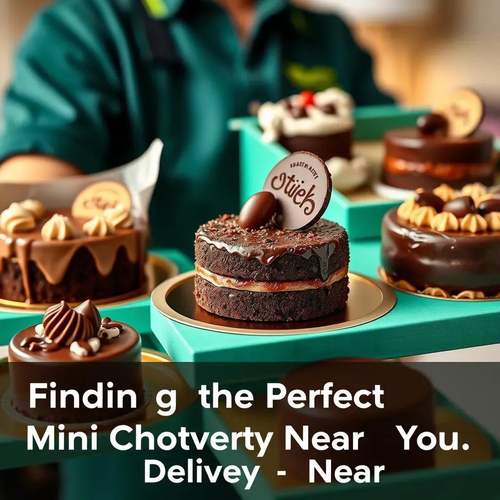 Finding the Perfect Mini Chocolate Cake Delivery Near You