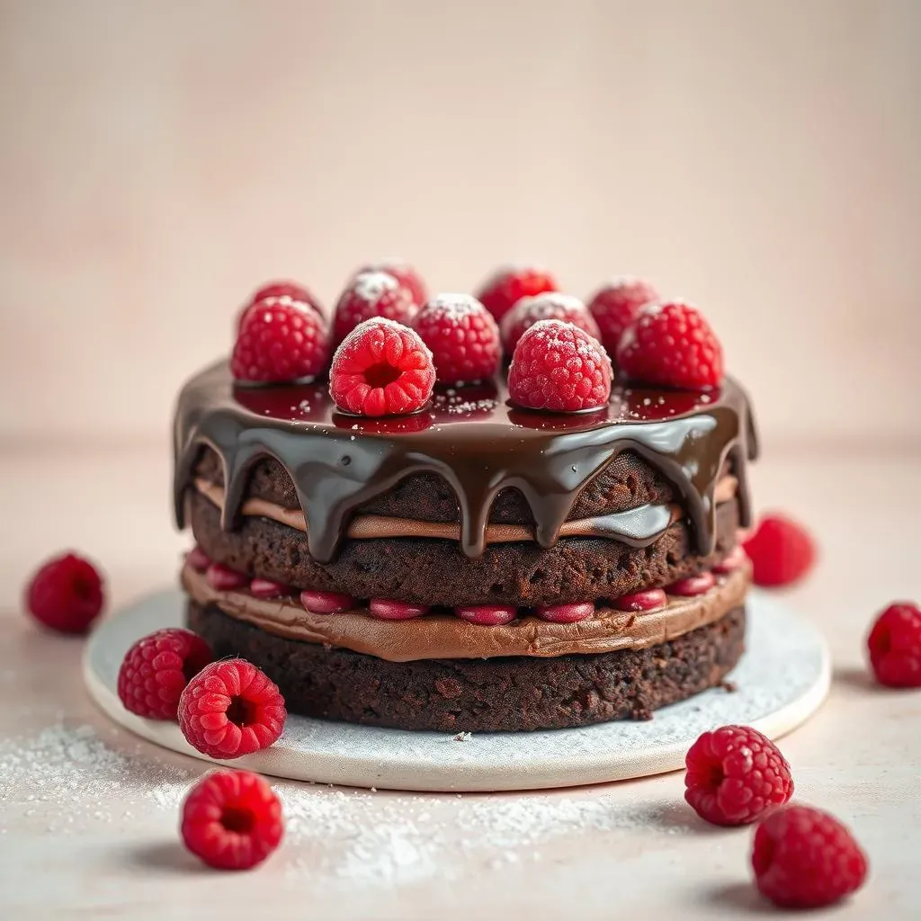 Finishing Touches and Serving Your Best Chocolate Raspberry Cake