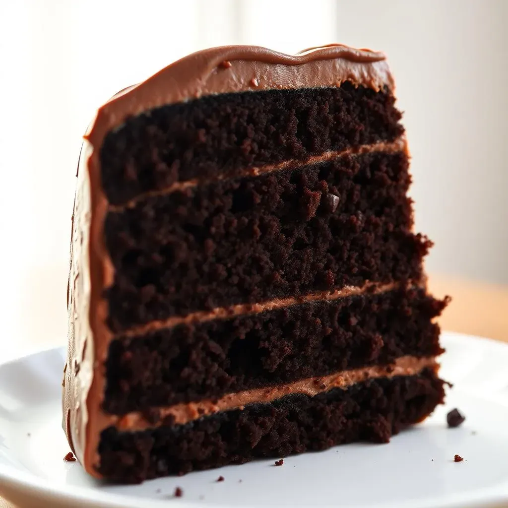 Ultimate Fluffy Vegan Chocolate Cake