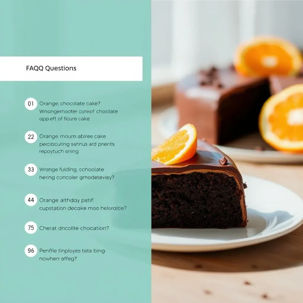 Frequently Asked Questions About Orange Chocolate Cake