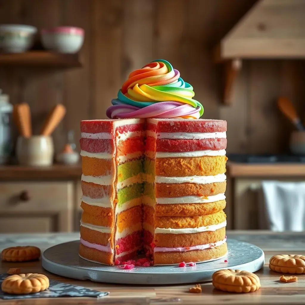 From Cookie to Cake: Adapting the Classic Rainbow Cookie Recipe