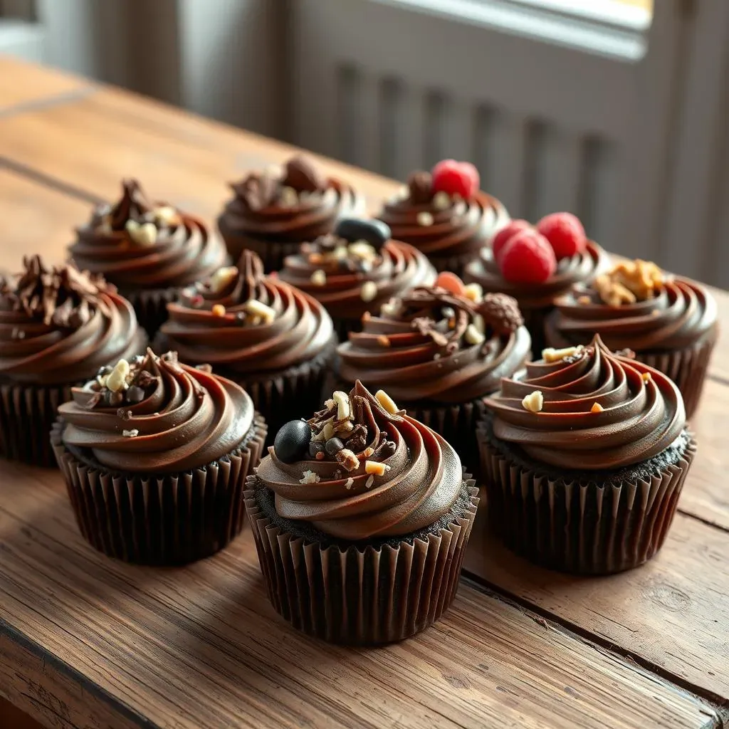 Frosting and Decorating Your Mini Chocolate Cakes