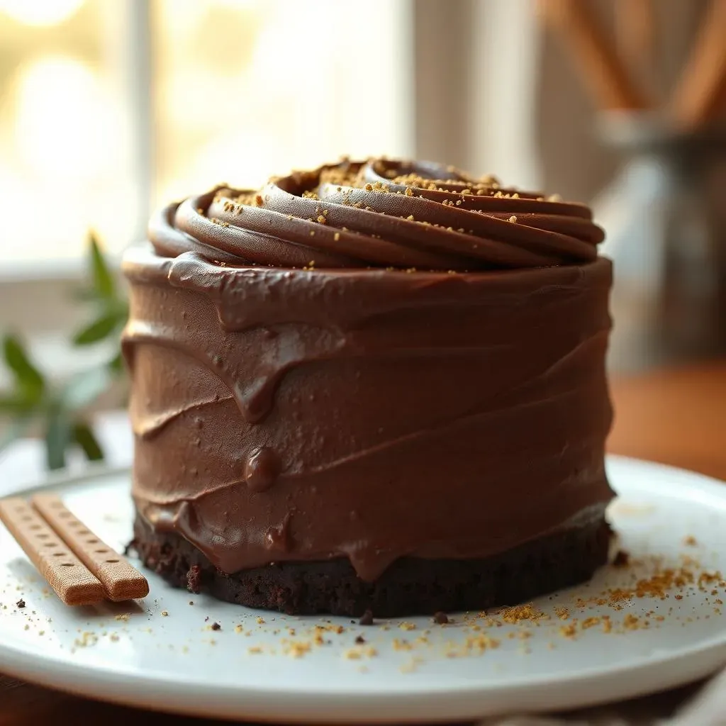 Frosting and Enjoying Your Simple Chocolate Cake Creation