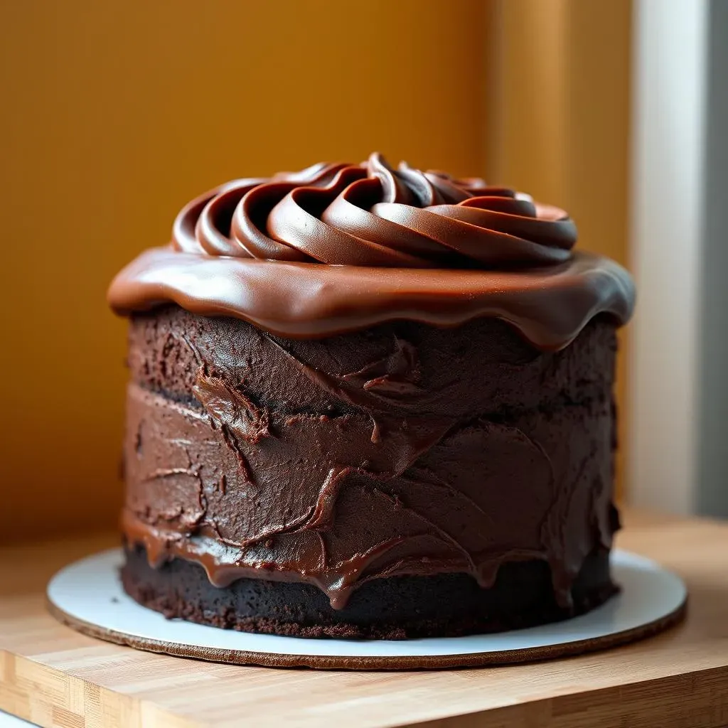 Frosting and Finishing Your 6Inch Chocolate Cake