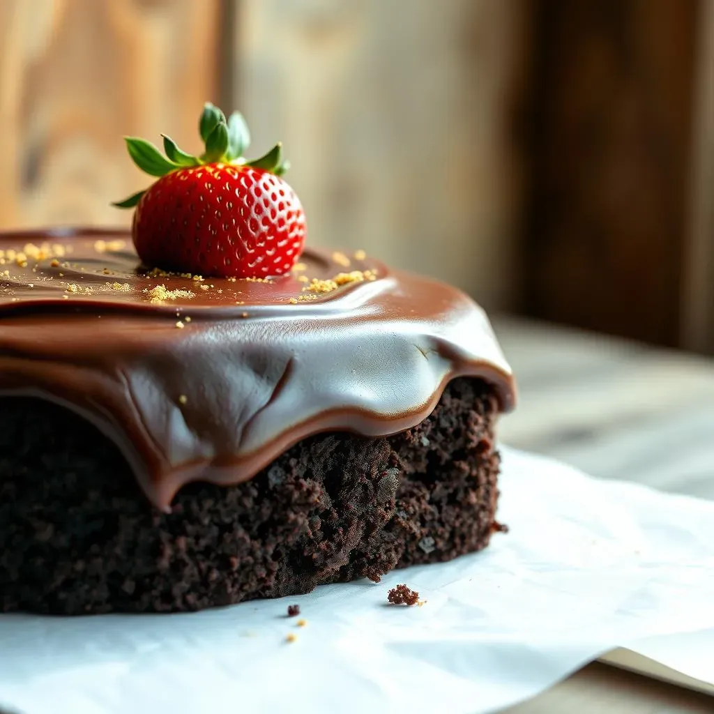 Frosting and Serving Your Simple Chocolate Cake