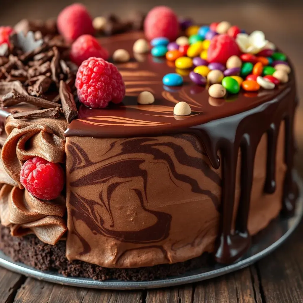 Frosting & Decoration Ideas for Your Eggless Chocolate Cake