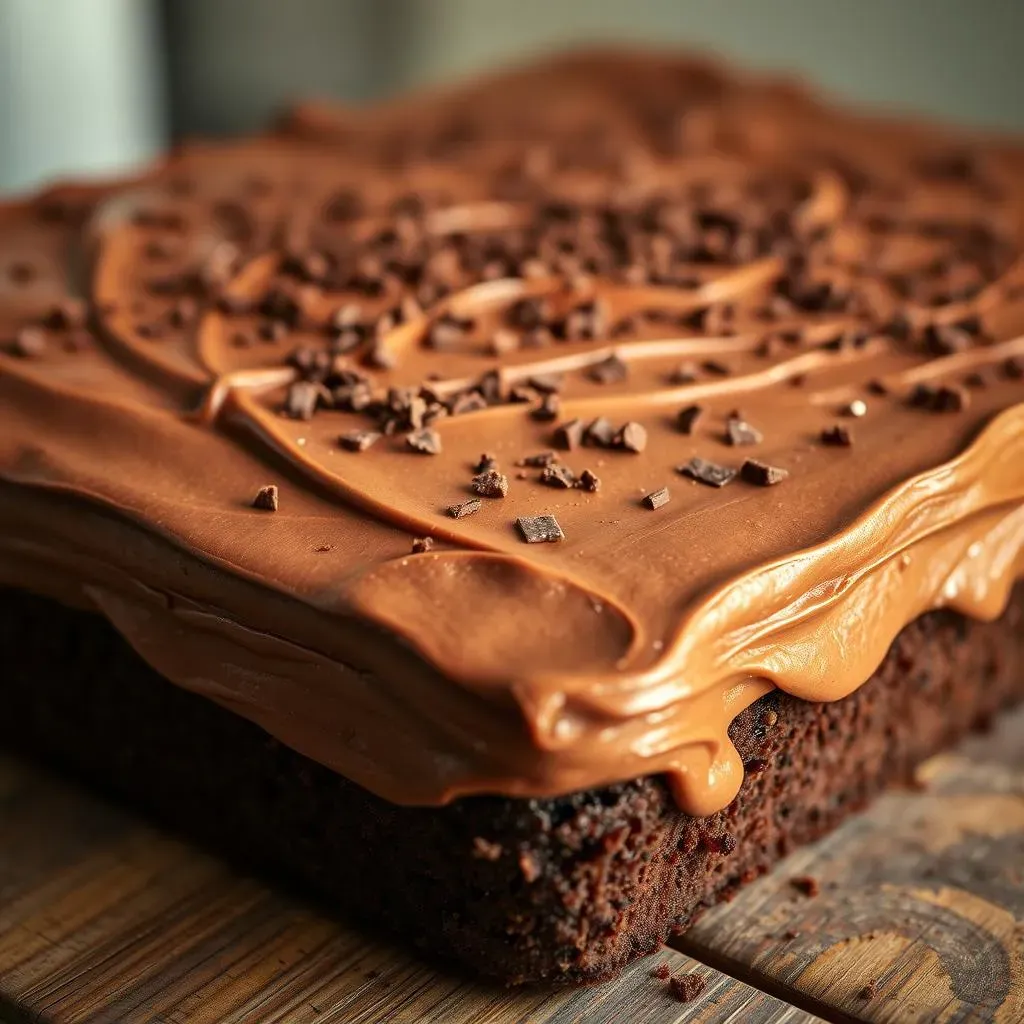 Frosting Perfection: The Chocolate Sheet Cake's Crowning Glory