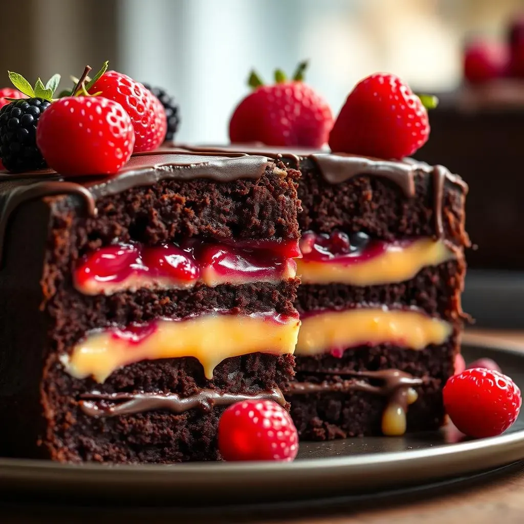 Fruity and Creamy Chocolate Cake Filling Combinations