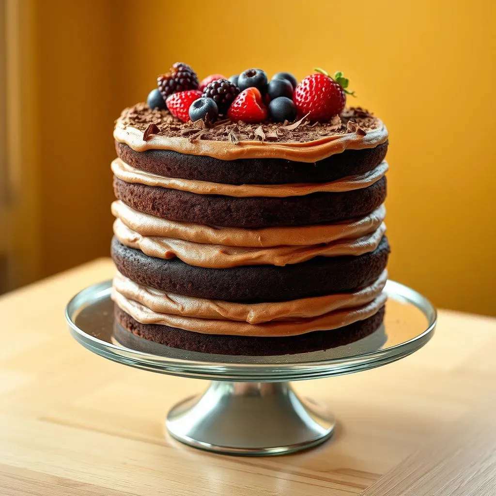 Fudge Frosting Magic: The Secret to a Perfect 7 Layer Chocolate Cake