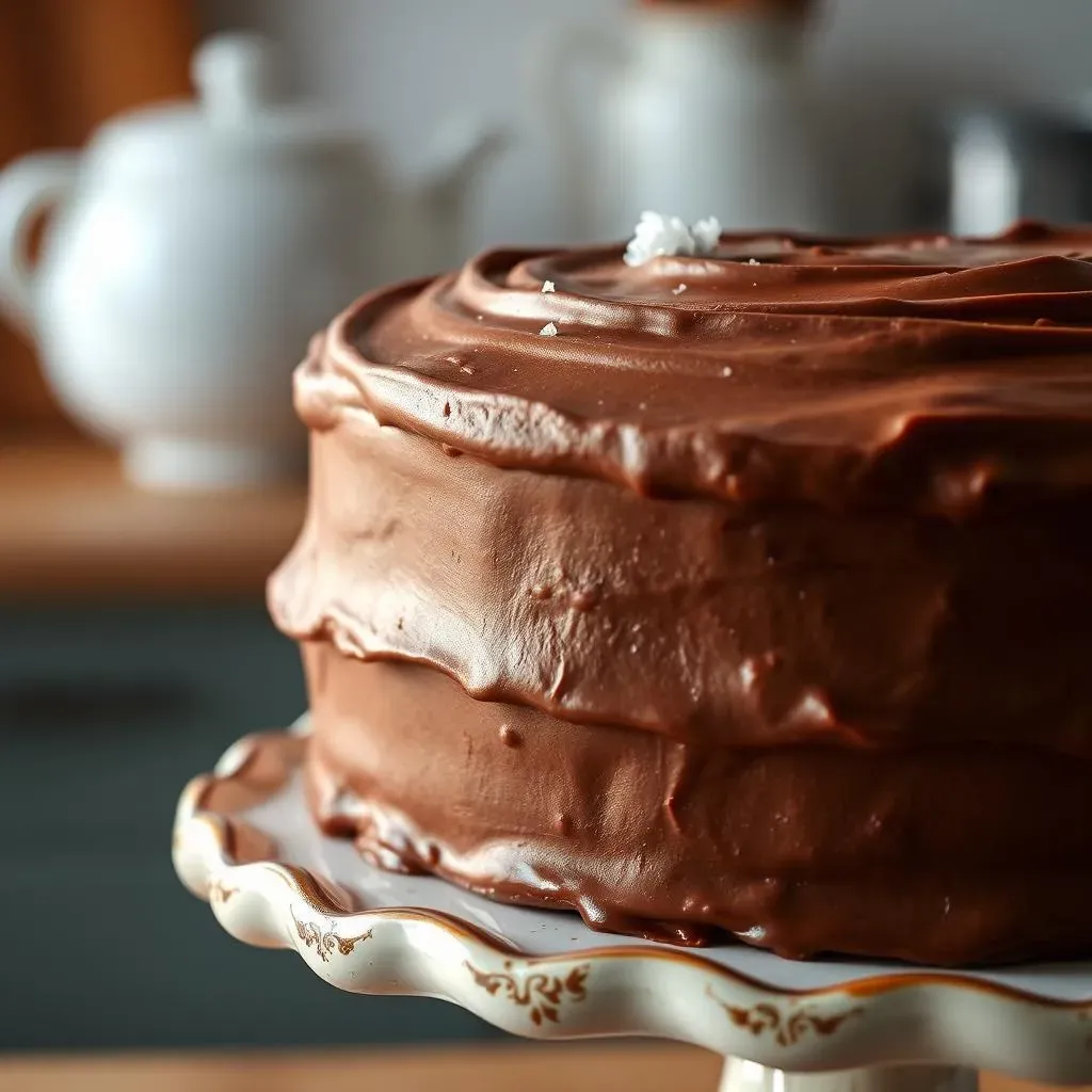 Fudge Frosting Perfection: Completing Your Best Chocolate Fudge Cake