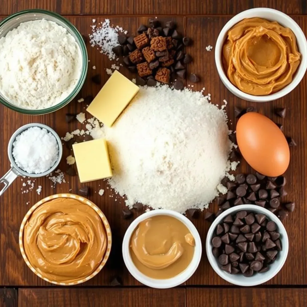 Gather Your Goodies: Ingredients for the Ultimate Cookie Cake