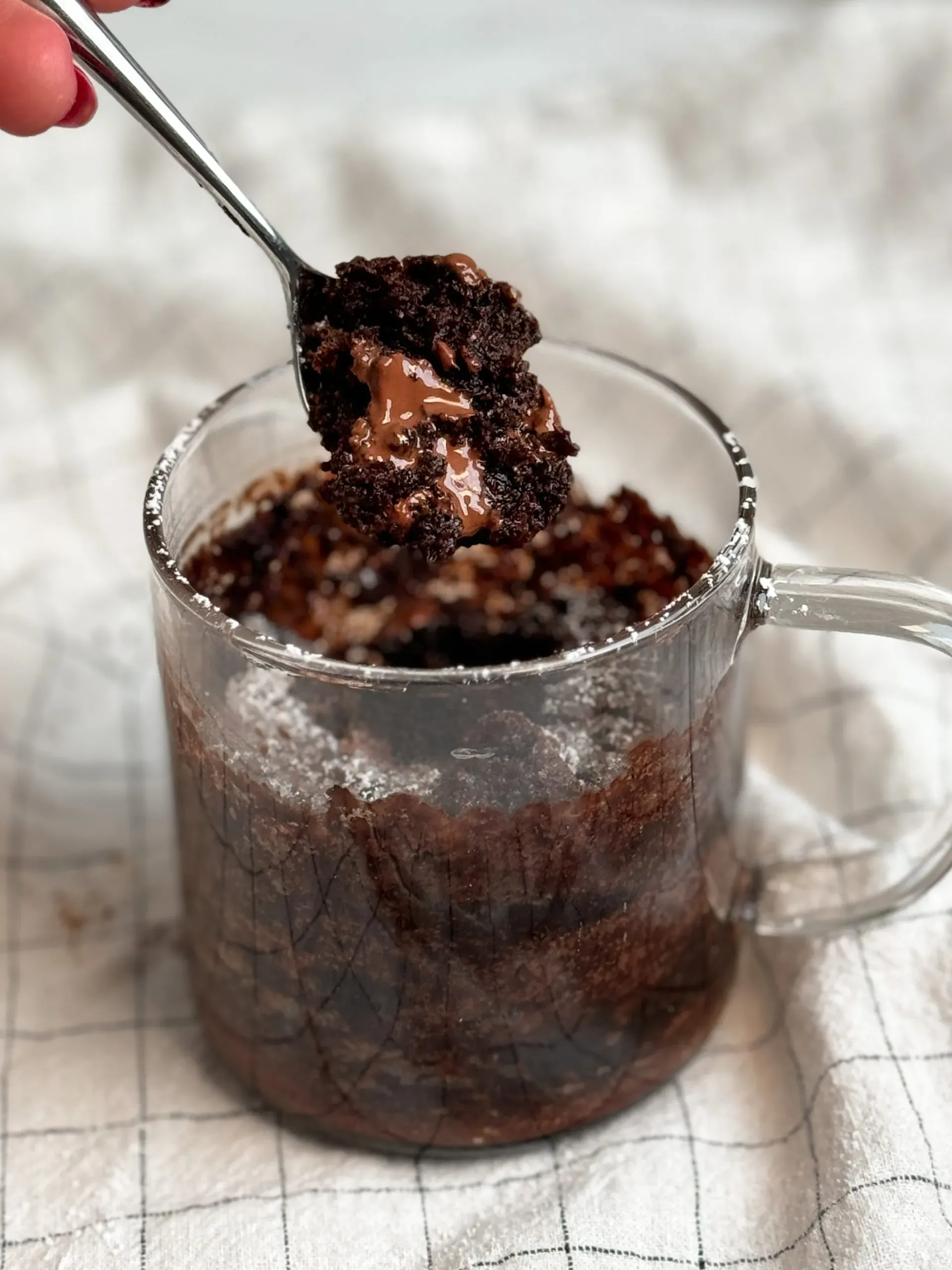 Gathering Ingredients for Your Quick Chocolate Lava Mug Cake