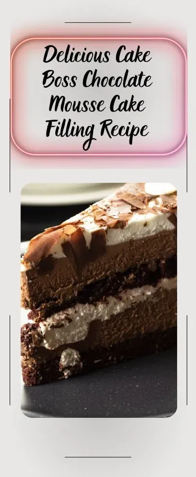 Gathering What You Need for This Chocolate Mousse Cake Filling Recipe