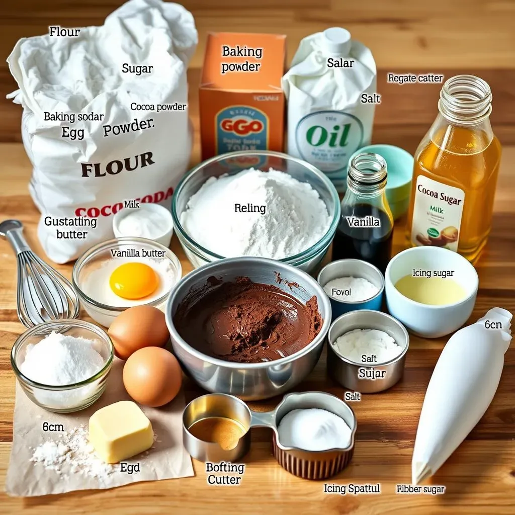 Gathering Your Gear: Ingredients and Tools for Mini Chocolate Cakes From Scratch