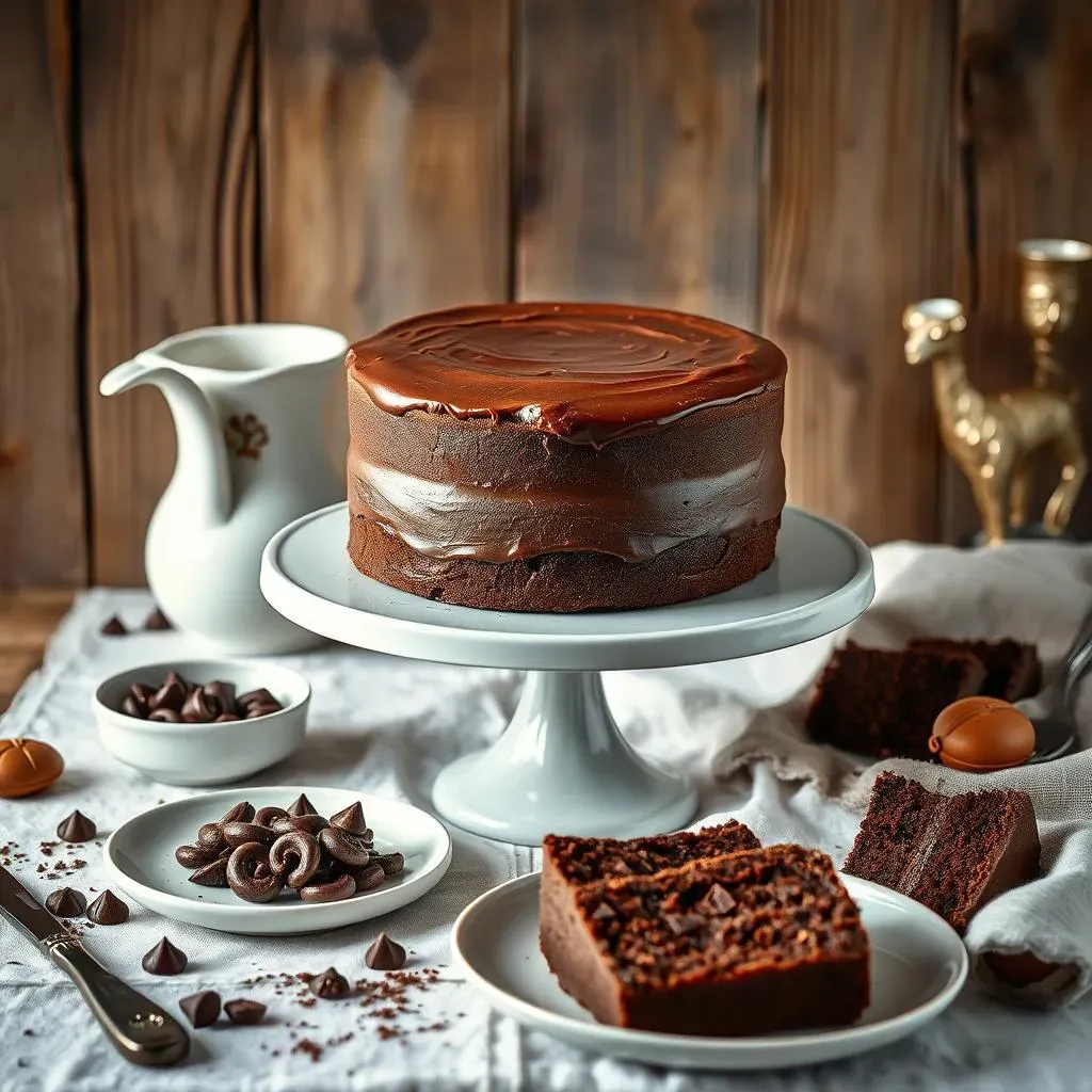 Gathering Your Ingredients for a Simple Chocolate Cake Recipe