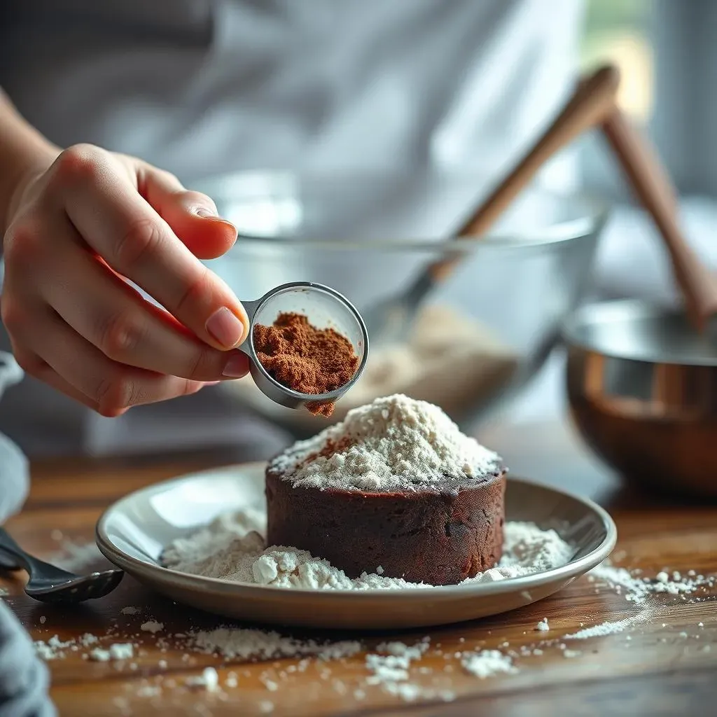 Gathering Your Ingredients for a Small Simple Chocolate Cake