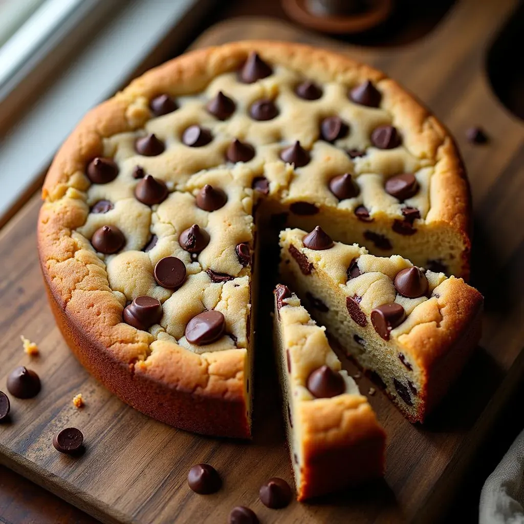Ultimate Ghirardelli Chocolate Chip Cookie Cake Recipe